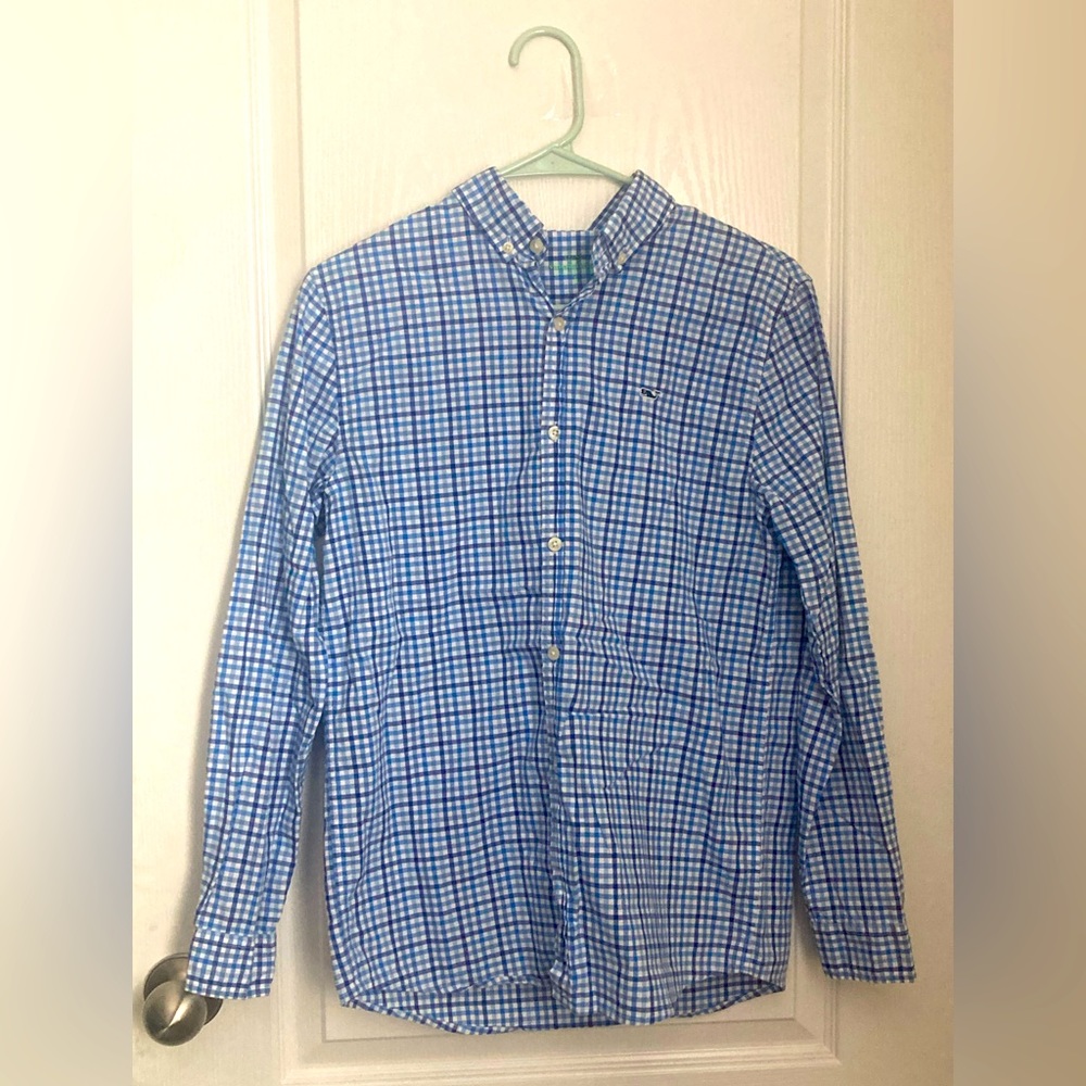 Vineyard Vines LARGE Plaid Shirt